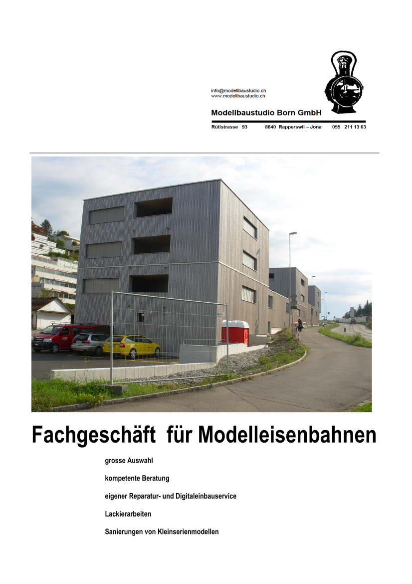 GmbH Faltprospekt Rütistr-1